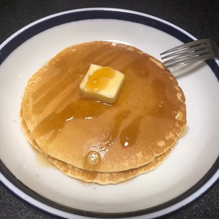 基本のホットケーキ